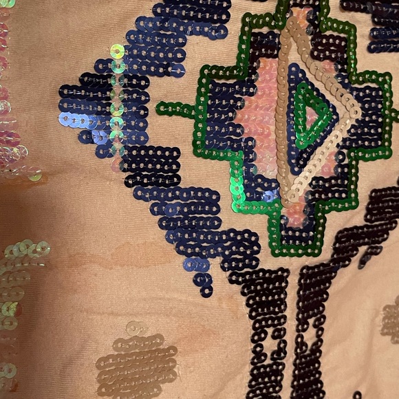 Hot & Delicious multicolored sequin party skirt - Picture 6 of 8